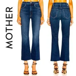 パンツ MOTHER The Hustler Ankle Fray 25 The Hustler Ankle Fray - Not Guilty | MOTHER DENIM